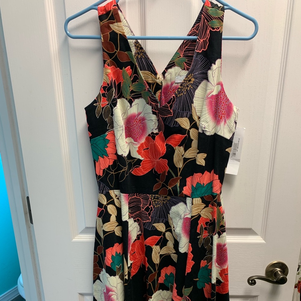 Eva rose dress beautiful flowered colors